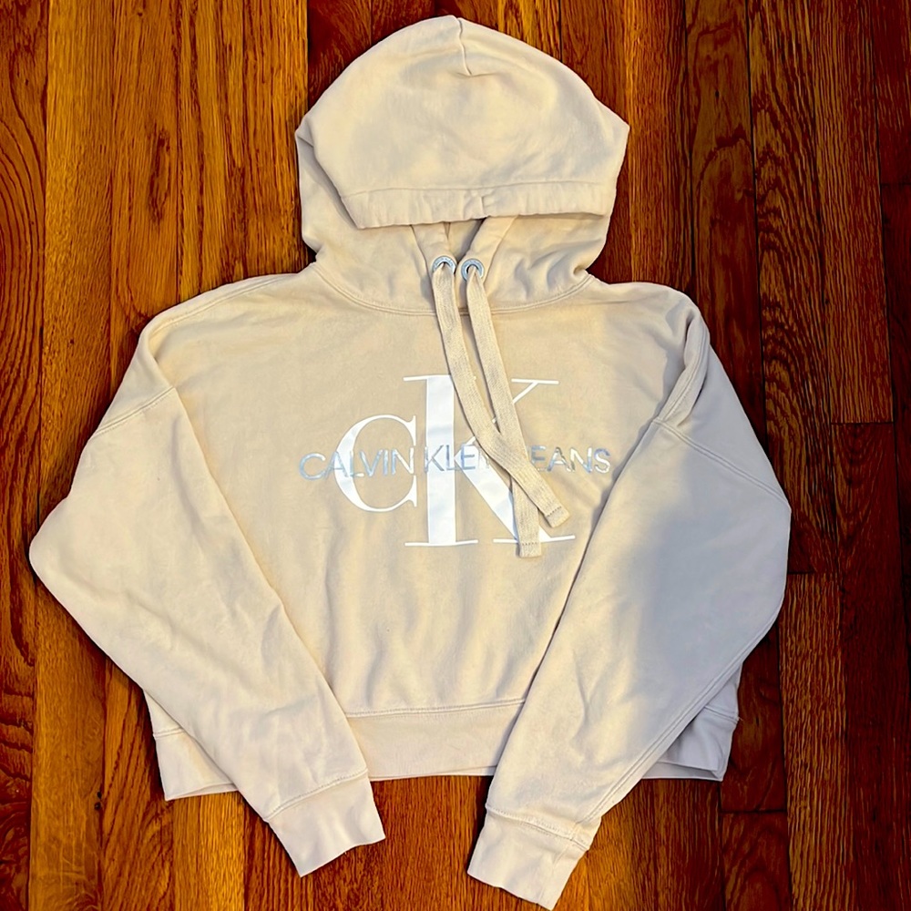 Calvin Klein Jeans XS cropped hoodie
